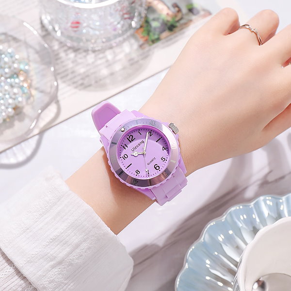 Qoo10] 腕時計 レディース 女性用 丸形 サーク