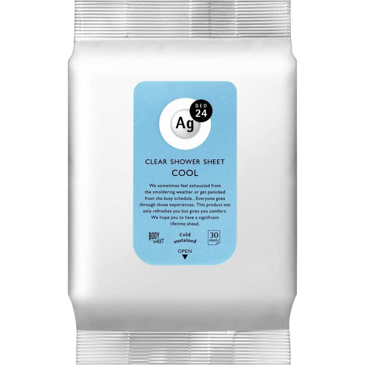 【まとめ買い】Agデオ エージーデオ24 クリアシャワーシート N クール 30枚×12個セット 無香性 冷却シート 汗臭 制汗シート デオドラント 制汗剤 熱中症対策 【まとめ買い】Agデオ エージーデオ24 クリアシャワーシート N クール 30枚×12個セット 無香性 冷却シート 汗臭 制汗シート デオドラント 制汗剤 熱中症対策