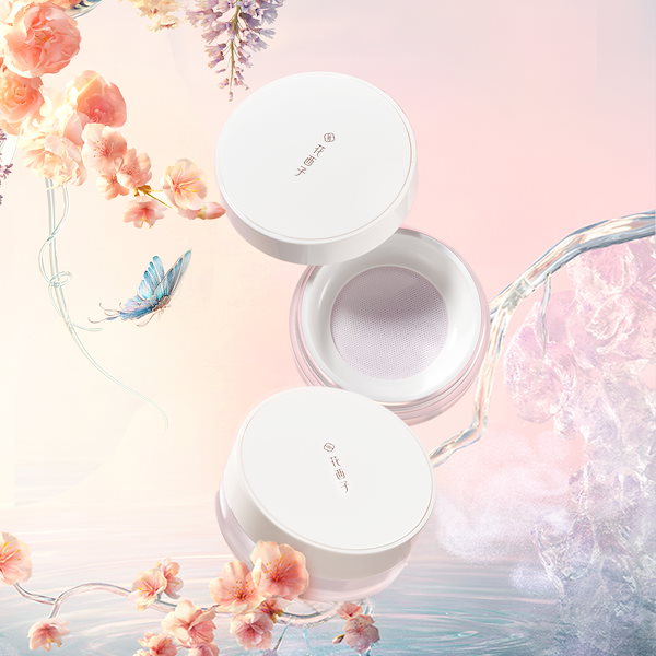 Qoo10] 花西子 【公式】玉容桃花 ルースパウダー ナチュ