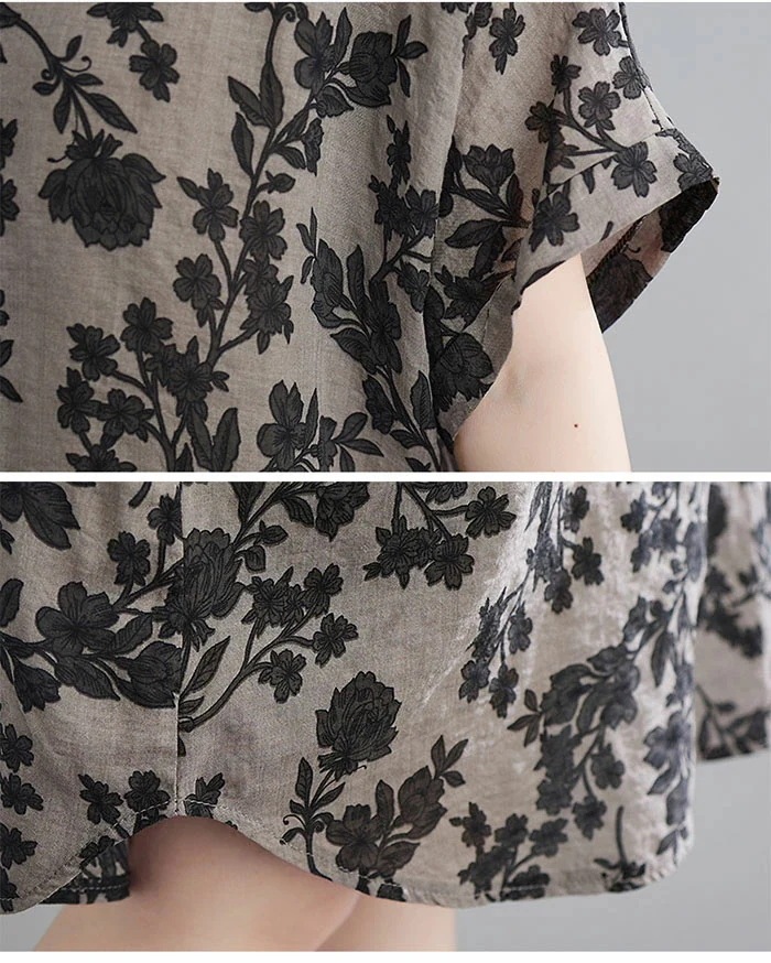 【20点セット】【送料無料】チュニック ブラウス 花柄 レディース ロングシャツ 半袖 夏 チュニック 大人可愛い プルオーバー 綿麻風 チュニックワンピース 総柄 五分袖 トップス 森ガール キレイ 【20点セット】【送料無料】チュニック ブラウス 花柄 レディース ロングシャツ 半袖 夏 チュニック 大人可愛い プルオーバー 綿麻風 チュニックワンピース 総柄 五分袖 トップス 森ガール キレイ