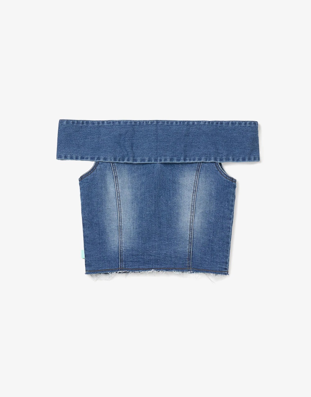 Qoo10 インスタントファンク OFF-SHOULDER 無地 ポケット