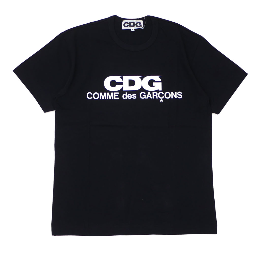 シーディージー CDG コムデギャルソン COMME des GARCONS LOGO TEE Tシャツ BLACK 200-008012-051