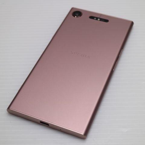 超美品 701SO Xperia XZ1 ピンク スマホ SOFTBANK SONY 38