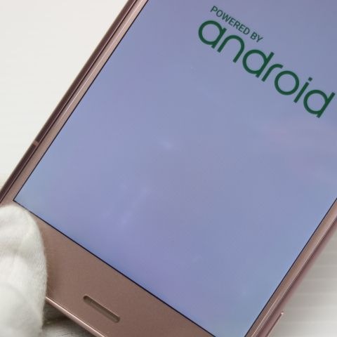 超美品 701SO Xperia XZ1 ピンク スマホ SOFTBANK SONY 38