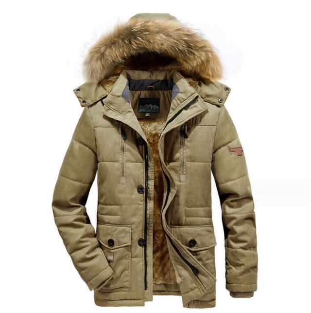 ミリタリージャケット モッズ メンズ アウター 冬 裏起毛 ジャケット フード付き ポアコート ブルゾン 厚手 防寒着 登山
