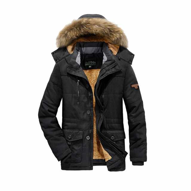 ミリタリージャケット モッズ メンズ アウター 冬 裏起毛 ジャケット フード付き ポアコート ブルゾン 厚手 防寒着 登山