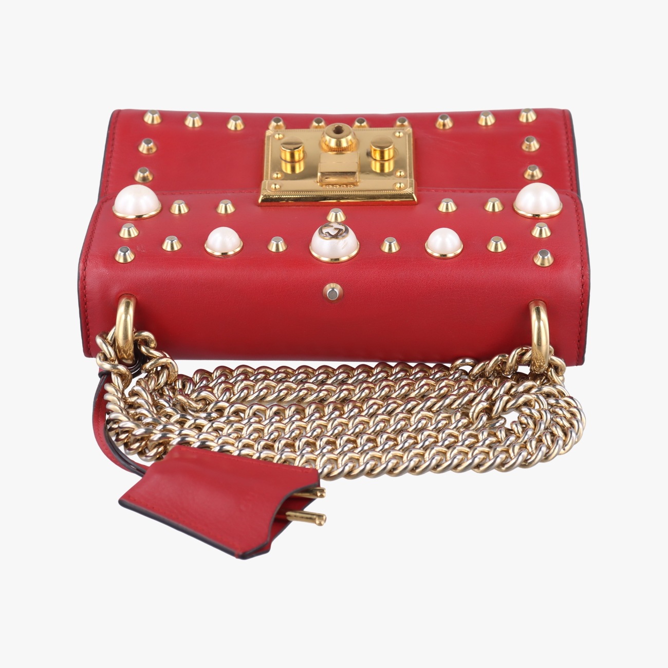 パドロックレッドレザー432182D021174160中古 パドロックレッドレザー432182D021174160中古