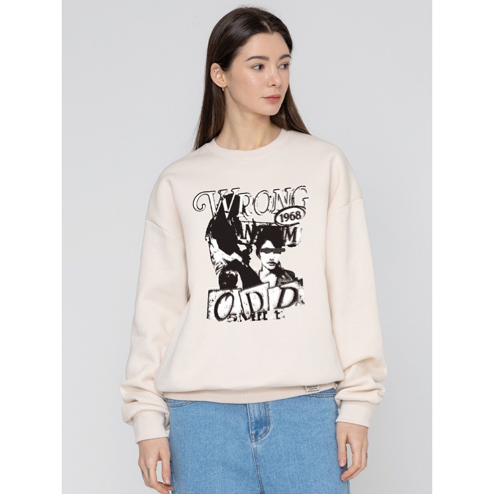 [GRAVER]★WRONG ODD SMILE SWEATSHIRT GRAVER WRONG ODD SMILE マンツーマン 3color