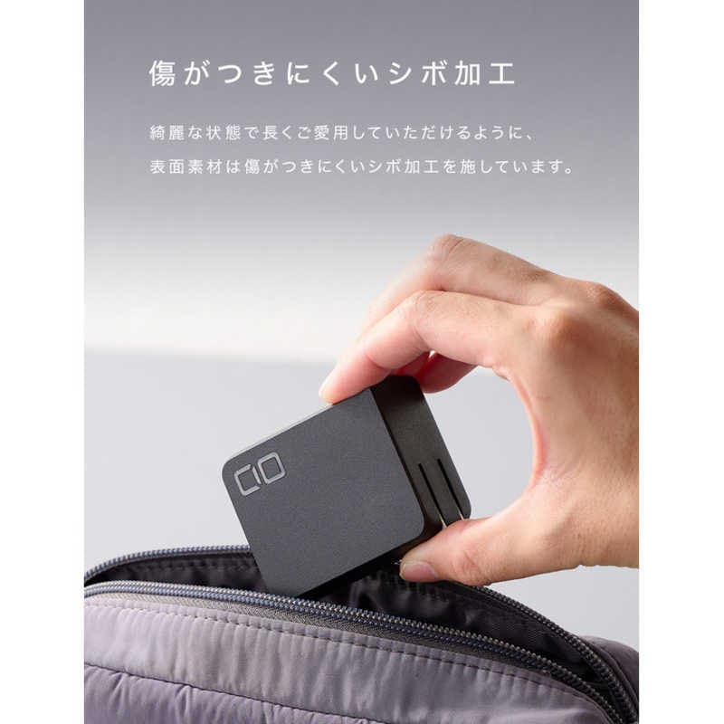 CIO　NovaPort DUOII 120W2C ブラック　CIO-G120W2C-N2-BK