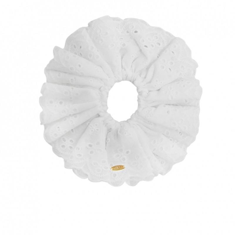 HAS HSU005 パンチングレースヘアシュシュ