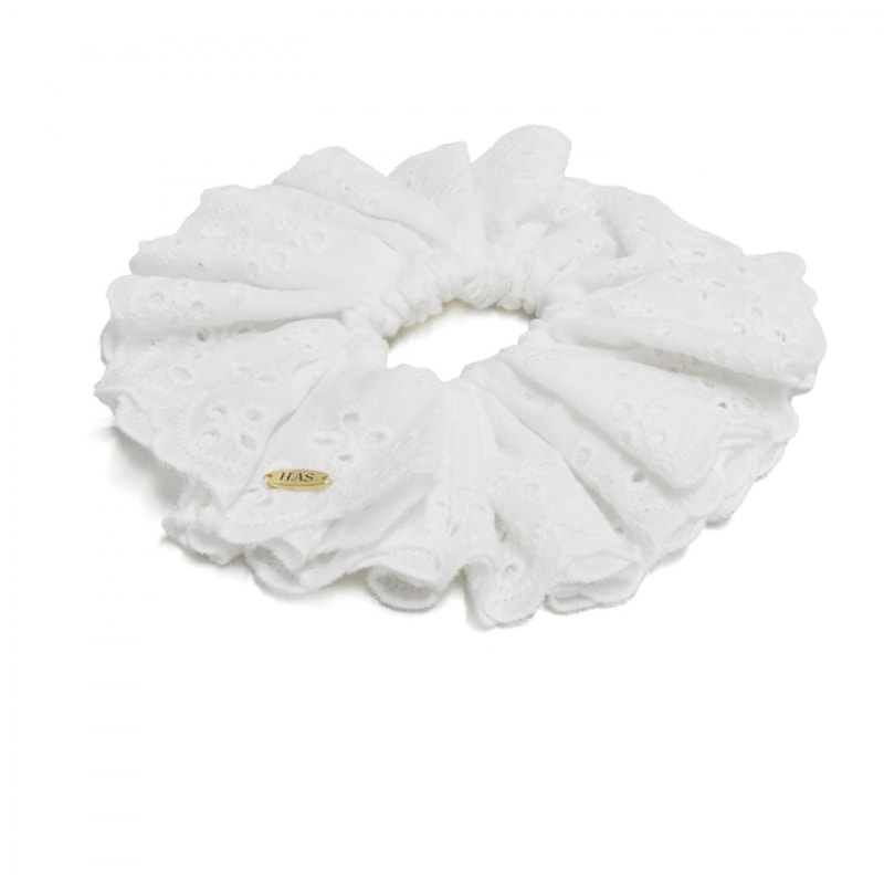 HAS HSU005 パンチングレースヘアシュシュ