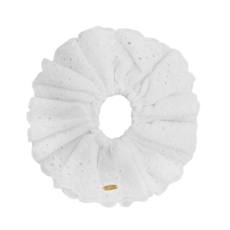 HAS HSU005 パンチングレースヘアシュシュ