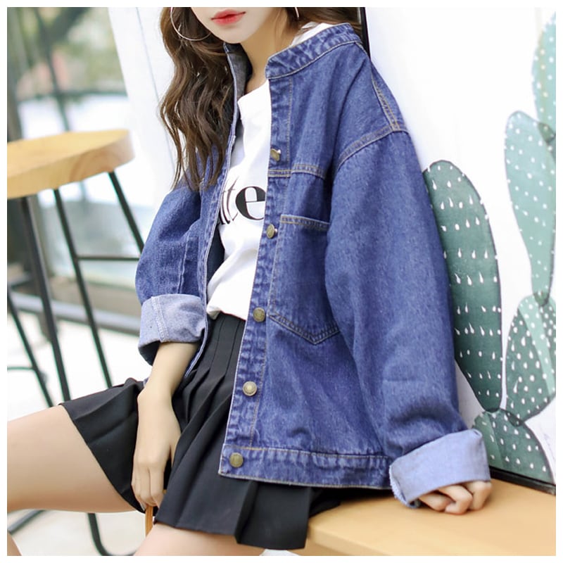 デニムジャケット アウター レディース ジャケット l ショート コート 上着 gジャン シャツ 韓国 春 夏 秋 10代 20代 30代 40代 大きいサイズ スタンドカラー オーバーサイズ デニムジャケット アウター レディース ジャケット l ショート コート 上着 gジャン シャツ 韓国 春 夏 秋 10代 20代 30代 40代 大きいサイズ スタンドカラー オーバーサイズ