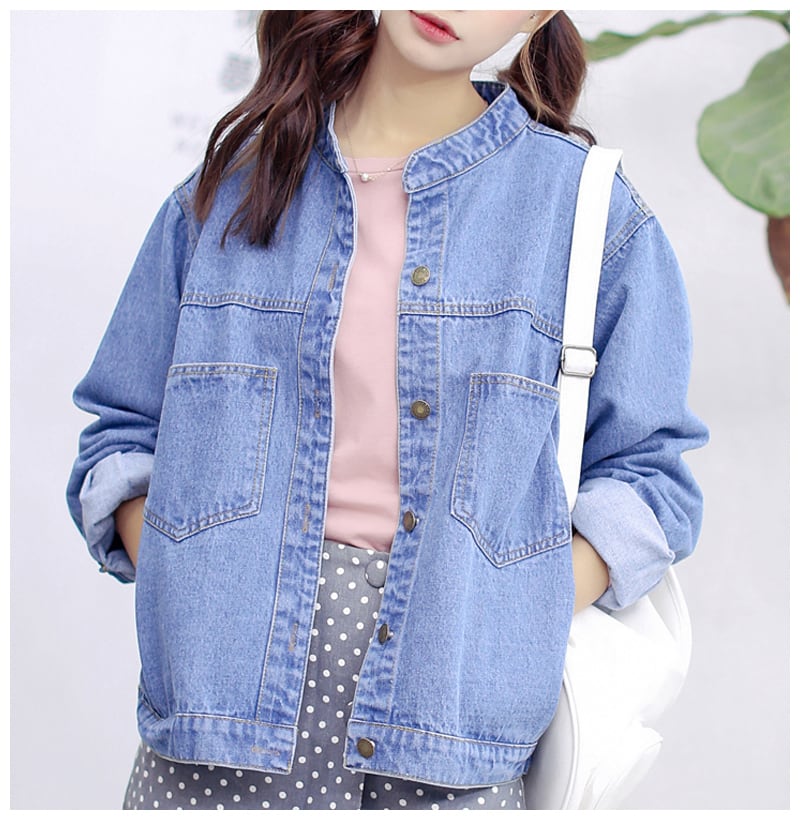 デニムジャケット アウター レディース ジャケット l ショート コート 上着 gジャン シャツ 韓国 春 夏 秋 10代 20代 30代 40代 大きいサイズ スタンドカラー オーバーサイズ デニムジャケット アウター レディース ジャケット l ショート コート 上着 gジャン シャツ 韓国 春 夏 秋 10代 20代 30代 40代 大きいサイズ スタンドカラー オーバーサイズ