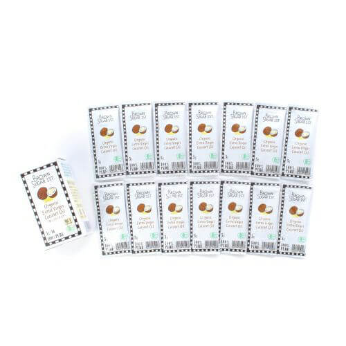 有機EVココナッツオイル5g14袋入（個包装タイプ）70g 5個セット