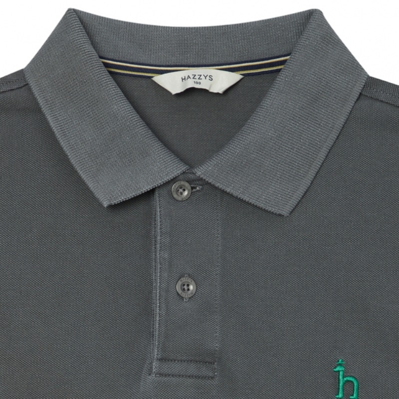 (ヘッジズ) 24SS チャコールショートスリーブピケ T シャツ HZTS4B405CG