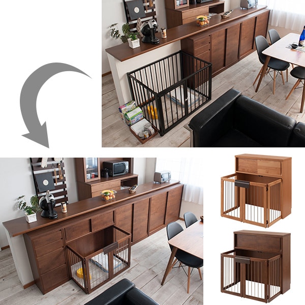 ペットケージ カウンター下 サークル 天然木 幅90cm 犬 ケージ 犬小屋 ルームケージ ペットハウス 折りたたみ ゲージ 収納付き カウンター 窓下 国産 完成品 北欧 犬用品 省スペース ペットケージ カウンター下 サークル 天然木 幅90cm 犬 ケージ 犬小屋 ルームケージ ペットハウス 折りたたみ ゲージ 収納付き カウンター 窓下 国産 完成品 北欧 犬用品 省スペース