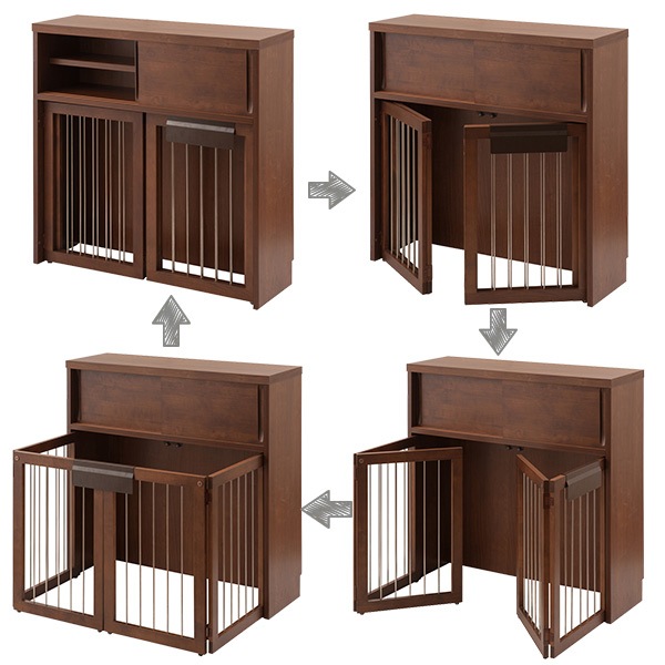 ペットケージ カウンター下 サークル 天然木 幅90cm 犬 ケージ 犬小屋 ルームケージ ペットハウス 折りたたみ ゲージ 収納付き カウンター 窓下 国産 完成品 北欧 犬用品 省スペース ペットケージ カウンター下 サークル 天然木 幅90cm 犬 ケージ 犬小屋 ルームケージ ペットハウス 折りたたみ ゲージ 収納付き カウンター 窓下 国産 完成品 北欧 犬用品 省スペース