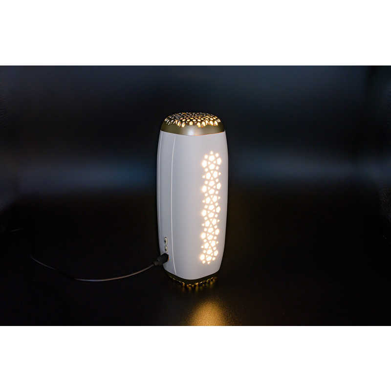 フジコー 空気清浄機 ポータブル AkariAir アカリア 空気清浄:2畳まで ウォームホワイト MC-P101-N/WT フジコー 空気清浄機 ポータブル AkariAir アカリア 空気清浄:2畳まで ウォームホワイト MC-P101-N/WT