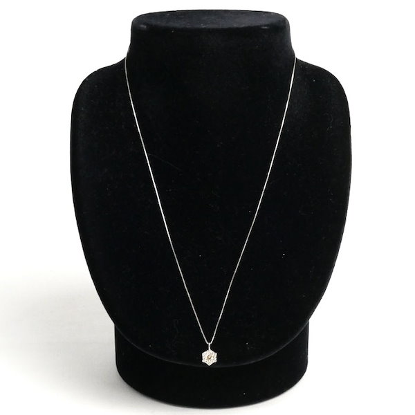 pt900 エステール ダイヤモンドペンダントトップ Qoo10