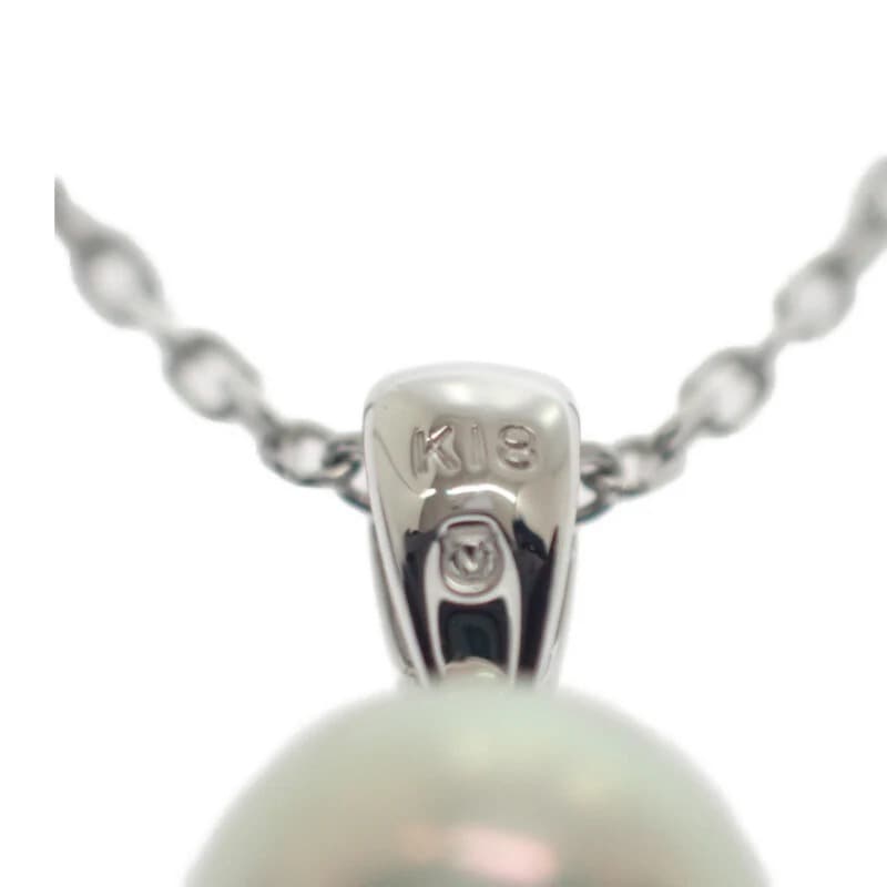 【MIKIMOTO】MIKIMOTO パール ネックレス K18ホワイトゴールド レディース 【MIKIMOTO】MIKIMOTO パール ネックレス K18ホワイトゴールド レディース