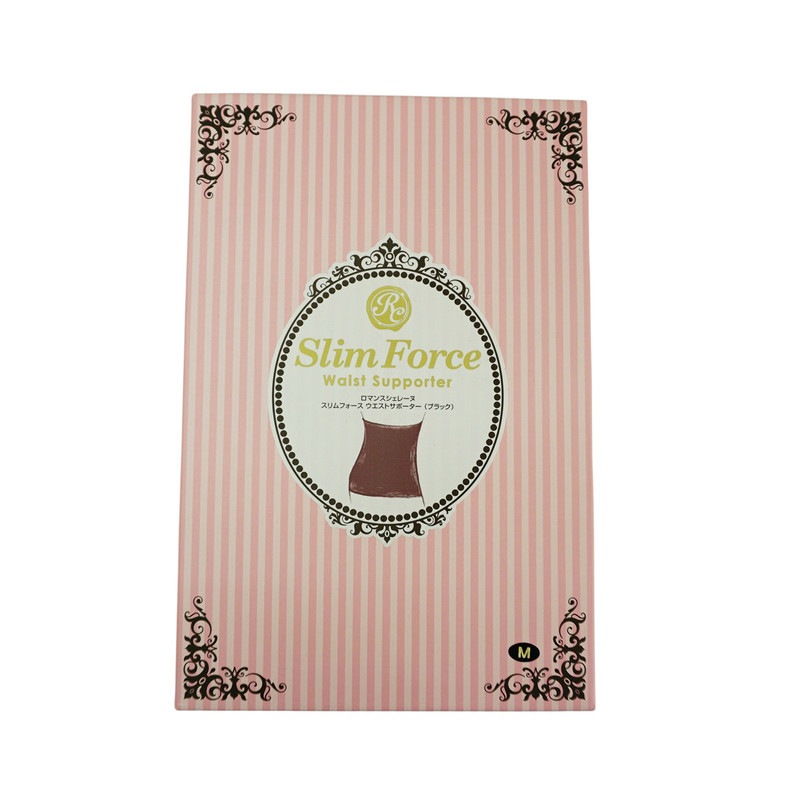 FAITH ロマンスシェレーヌ スリムフォース ウエストサポーター Ｍ L ブラック