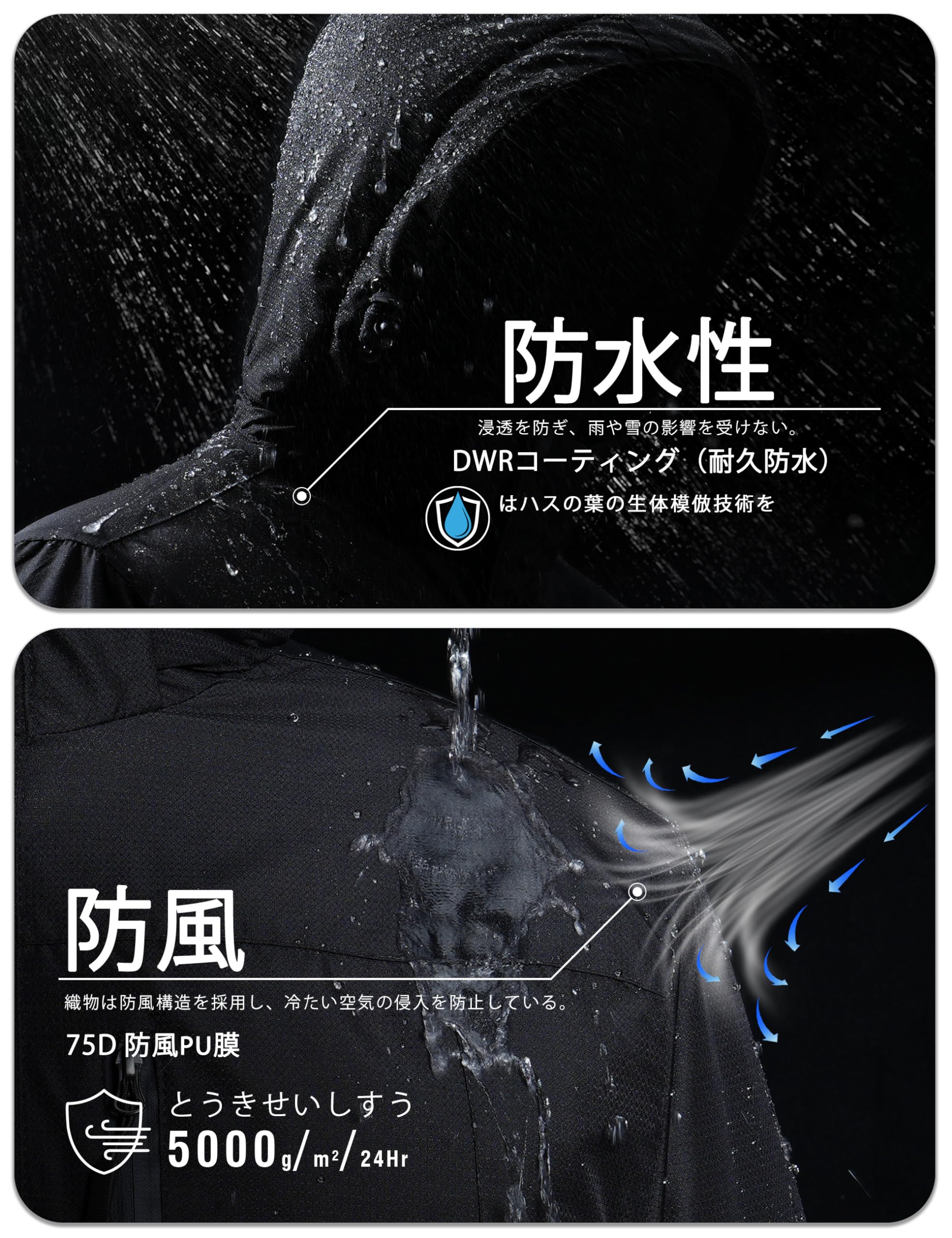 [uncn] ダウンジャケット メンズ 冬 アウター メンズ 冬 アウトドア コート ウンテンジャケット アノラック 大きいサイズ 作業服 防寒着 アウターウエア スキー ウェア ジャケット メンズ