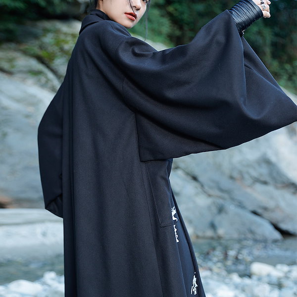 Qoo10] チャイナ風コート 長袖 カーディガン 秋