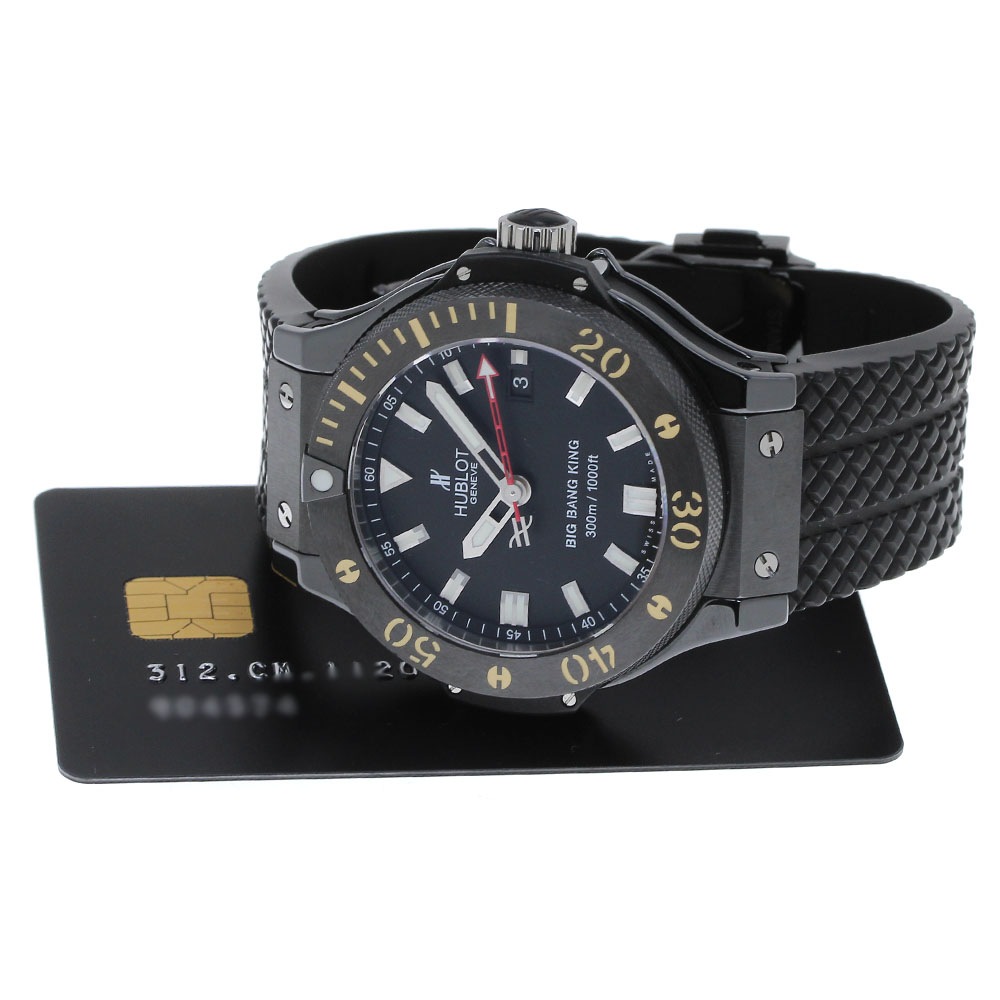 ウブロ HUBLOT 312.CM.1120.RX ビッグバン キング ブラックマジック 自動巻き メンズ 保証書付き_823965【中古】 ウブロ HUBLOT 312.CM.1120.RX ビッグバン キング ブラックマジック 自動巻き メンズ 保証書付き_823965【中古】