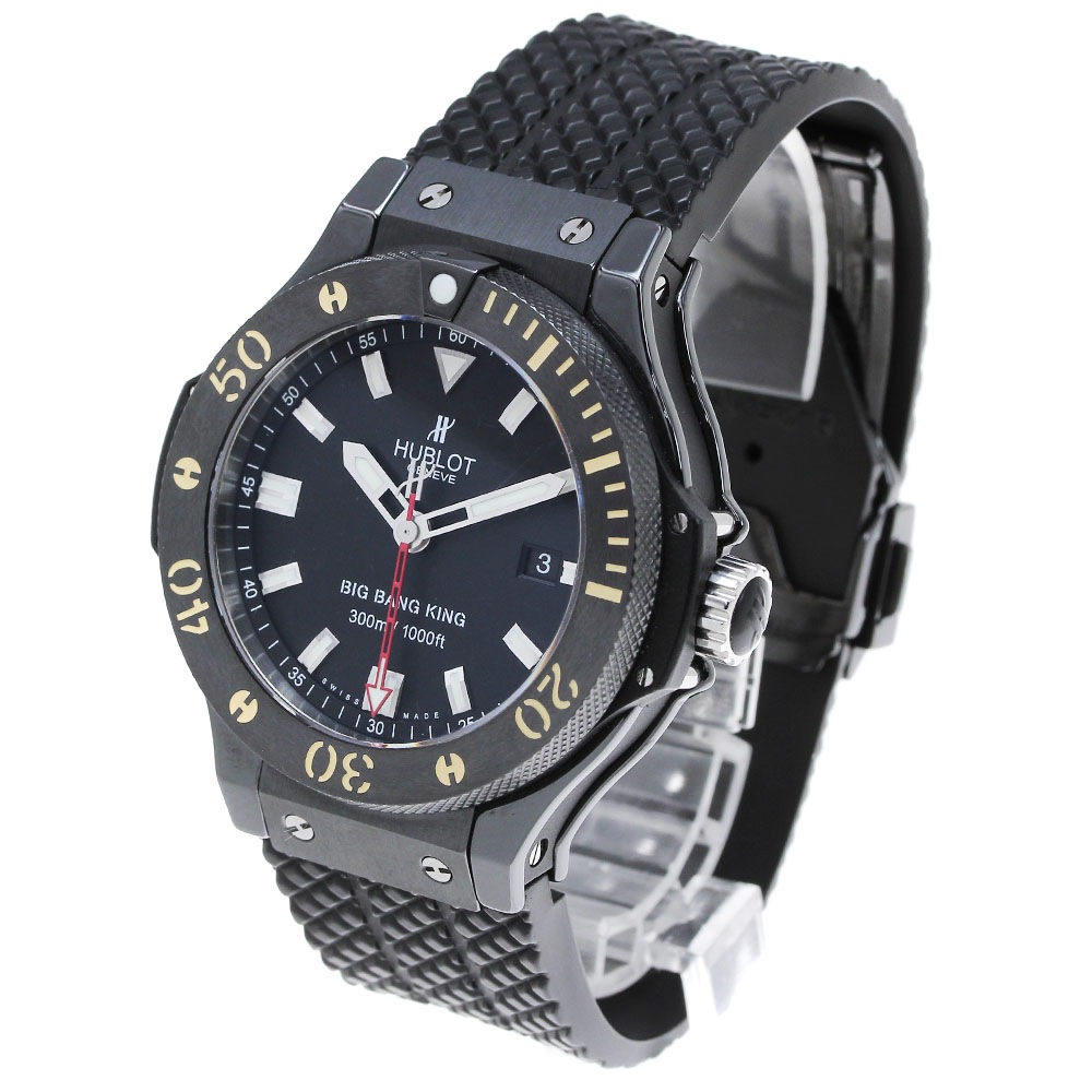 ウブロ HUBLOT 312.CM.1120.RX ビッグバン キング ブラックマジック 自動巻き メンズ 保証書付き_823965【中古】 ウブロ HUBLOT 312.CM.1120.RX ビッグバン キング ブラックマジック 自動巻き メンズ 保証書付き_823965【中古】