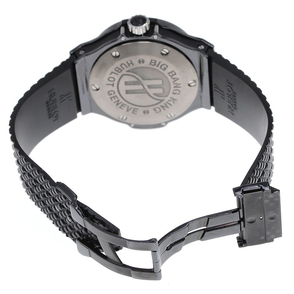 ウブロ HUBLOT 312.CM.1120.RX ビッグバン キング ブラックマジック 自動巻き メンズ 保証書付き_823965【中古】 ウブロ HUBLOT 312.CM.1120.RX ビッグバン キング ブラックマジック 自動巻き メンズ 保証書付き_823965【中古】
