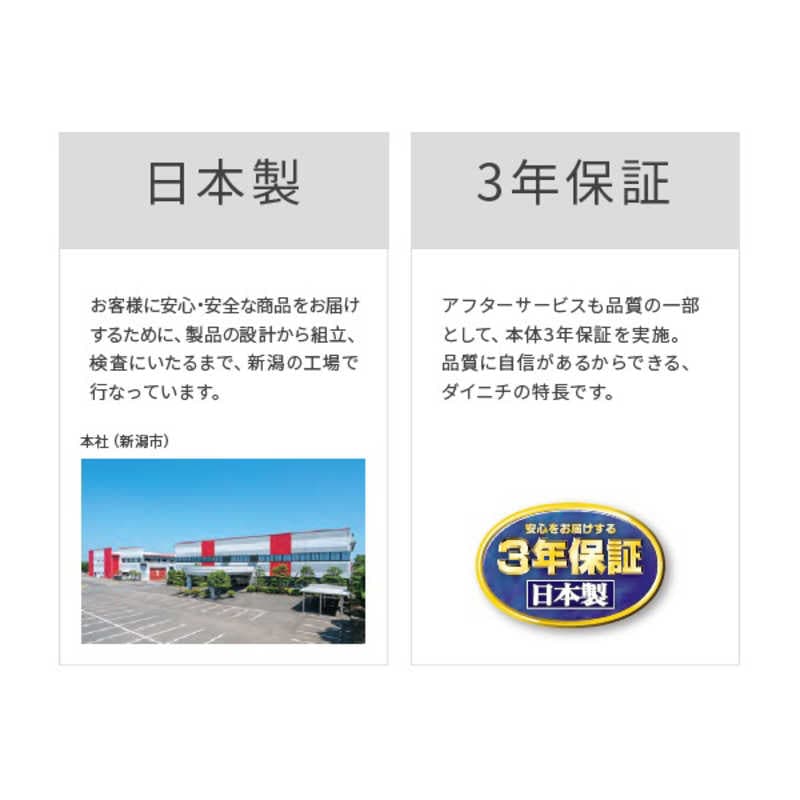 ダイニチ工業　ハイブリッド式加湿器 Dainichi Plus ［ハイブリッド(加熱＋気化)式］ 木造40畳/鉄筋67畳 ホワイト　HD-PN245-W