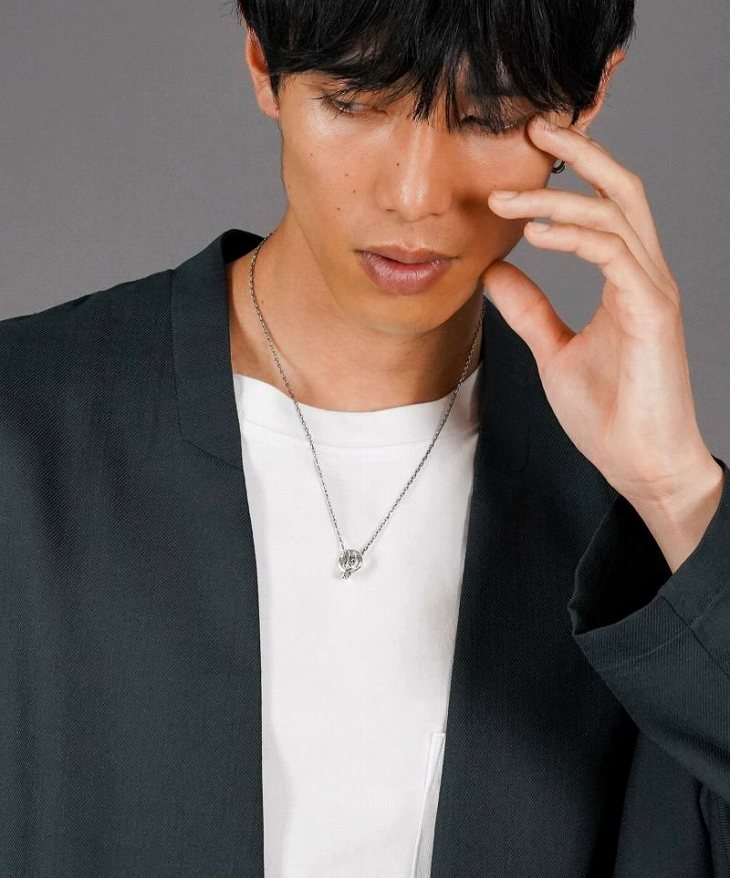 ネックレス メンズ アラベスクダブルリングネックレス SV925 LH-1NE204 クリスマス 誕生日 プレゼント ギフト 彼氏 【ネコポス】 ネックレス メンズ アラベスクダブルリングネックレス SV925 LH-1NE204 クリスマス 誕生日 プレゼント ギフト 彼氏 【ネコポス】