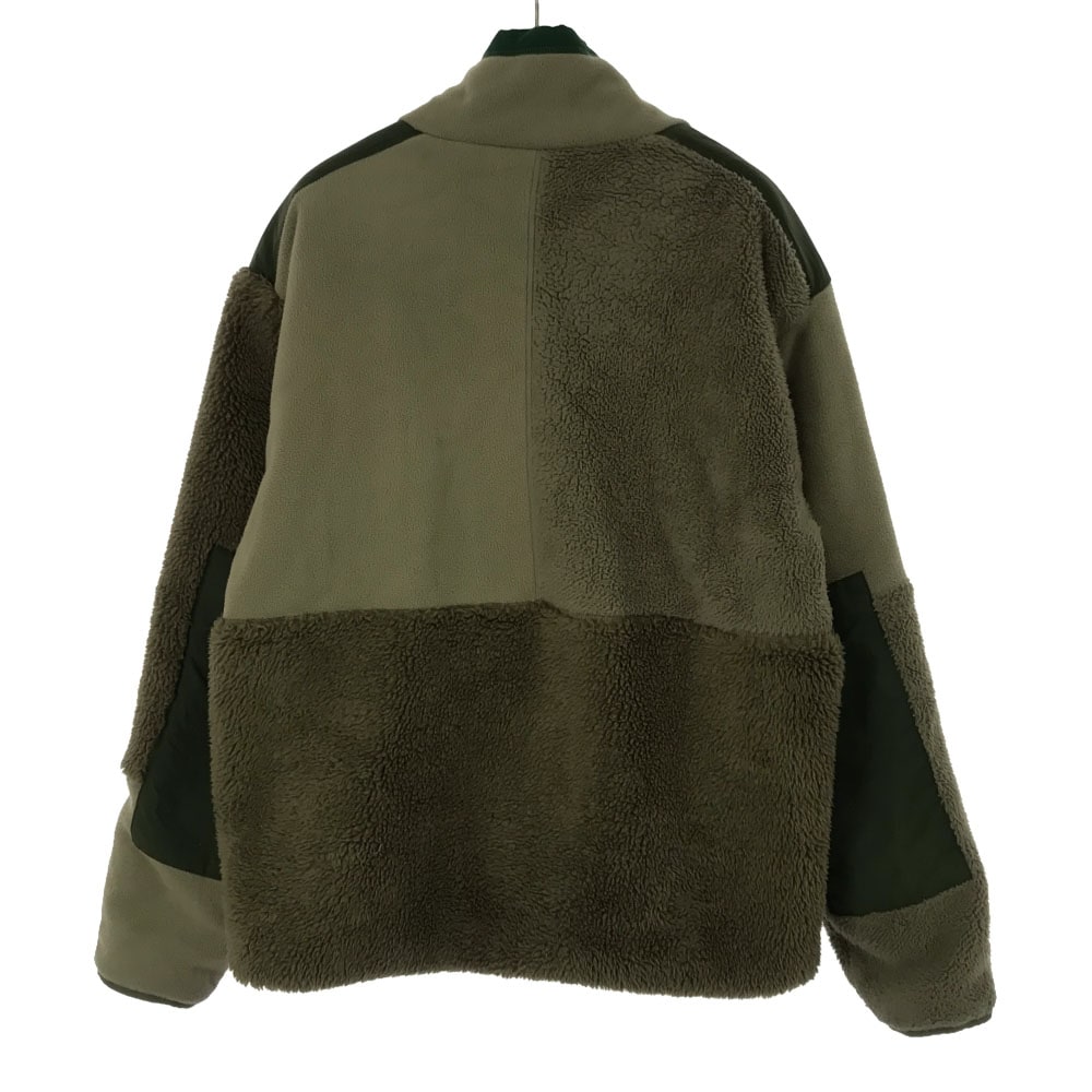 221PM0256 リバーシブル ボアジャケット M カーキ×グリーン アウトドア メンズ 221PM0256 リバーシブル ボアジャケット M カーキ×グリーン アウトドア メンズ