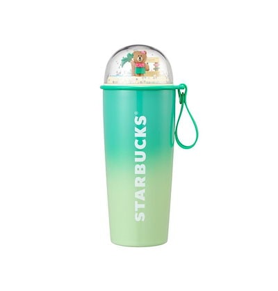 Starbucks Coffee - レア　スターバックス韓国 韓国スターバックス25周年 ラインストーンタンブラーブラック
