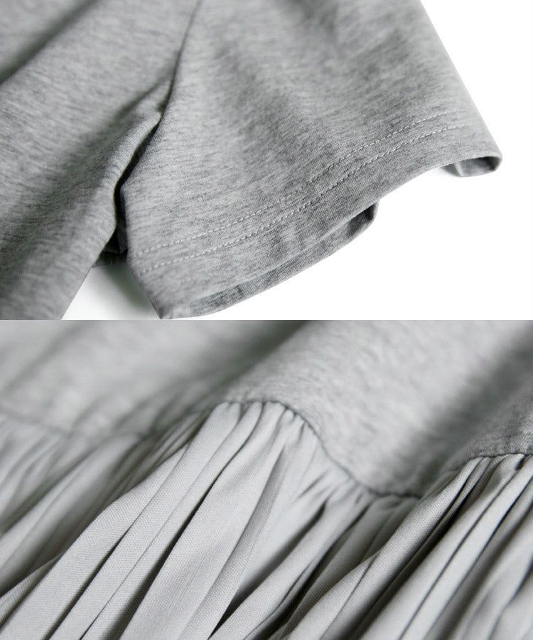 【2点購入25O円OFF】ワンピース 2024新作 夏物 半袖 薄手スカート プリーツ 着痩せ 【2点購入25O円OFF】ワンピース 2024新作 夏物 半袖 薄手スカート プリーツ 着痩せ