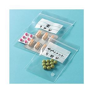 （まとめ） ジャパックス 書き込めるチャック付ポリ袋 ヨコ60タテ85厚み0.04mm WGB-4 1パック（300枚） 5セット