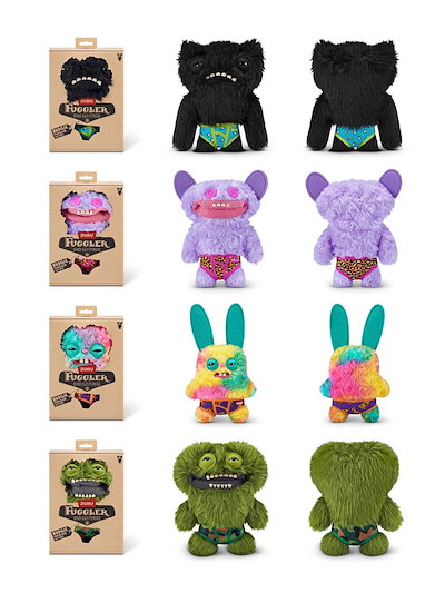 Qoo10] FUGGLER ぬいぐるみ キーホルダー : おもちゃ・知育