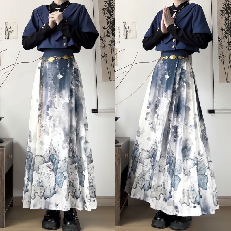 正規品本は新しい韓国改良cos服馬スカート女性秋日常は着ることができます 正規品本は新しい韓国改良cos服馬スカート女性秋日常は着ることができます