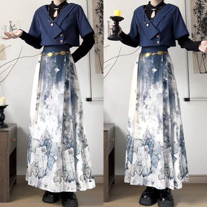 正規品本は新しい韓国改良cos服馬スカート女性秋日常は着ることができます 正規品本は新しい韓国改良cos服馬スカート女性秋日常は着ることができます