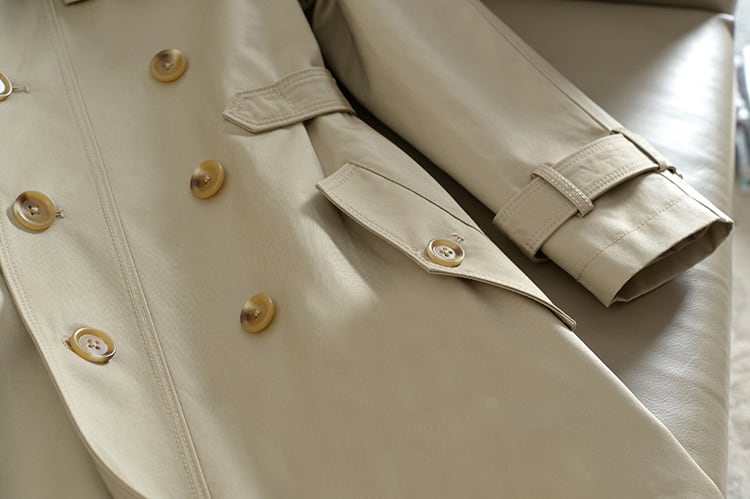 アウター 上着 コート トレンチコート ロングコート 膝下丈 ミモレ丈