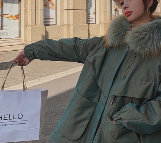 ミリタリーコート アウター フーディー コート ロング丈 長袖 ワイド ふわふわ フード付き ミリタリーコート アウター フーディー コート ロング丈 長袖 ワイド ふわふわ フード付き