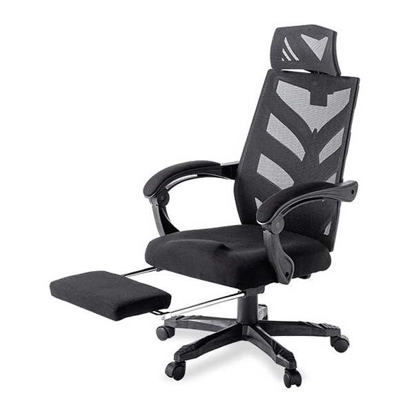 リクライニングリラックスチェア フットレスト付き フットレスト リクライニングチェア ロッキング機能 高さ調節 360度回転 快適チェアー ゲーミングチェアー