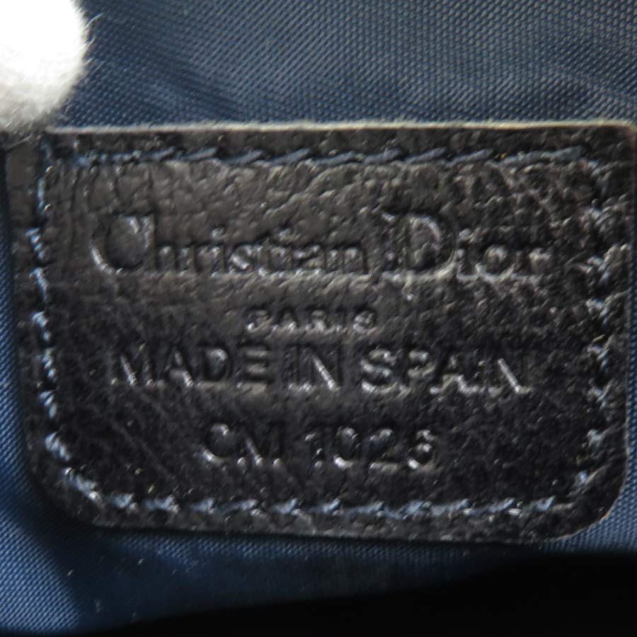 クリスチャンディオール Christian Dior ポーチ フライトライン デニム ネイビー レディース r10218g