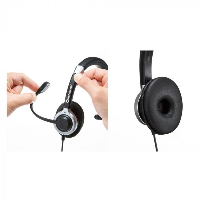 ノイズキャンセリングマイク付きUSBヘッドセット MM-HSU14ANC