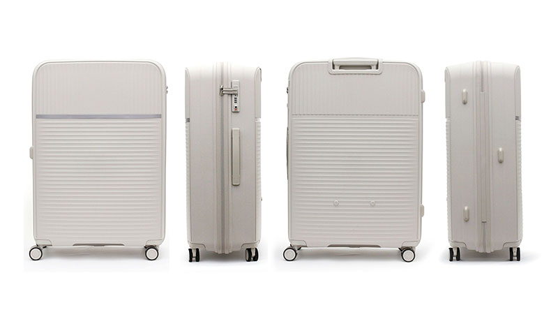 グリーンワークス GREENWORKS GRE2293-L 93L スーツケース TSAロック キャリーケース ファスナー 天然素材わら配合