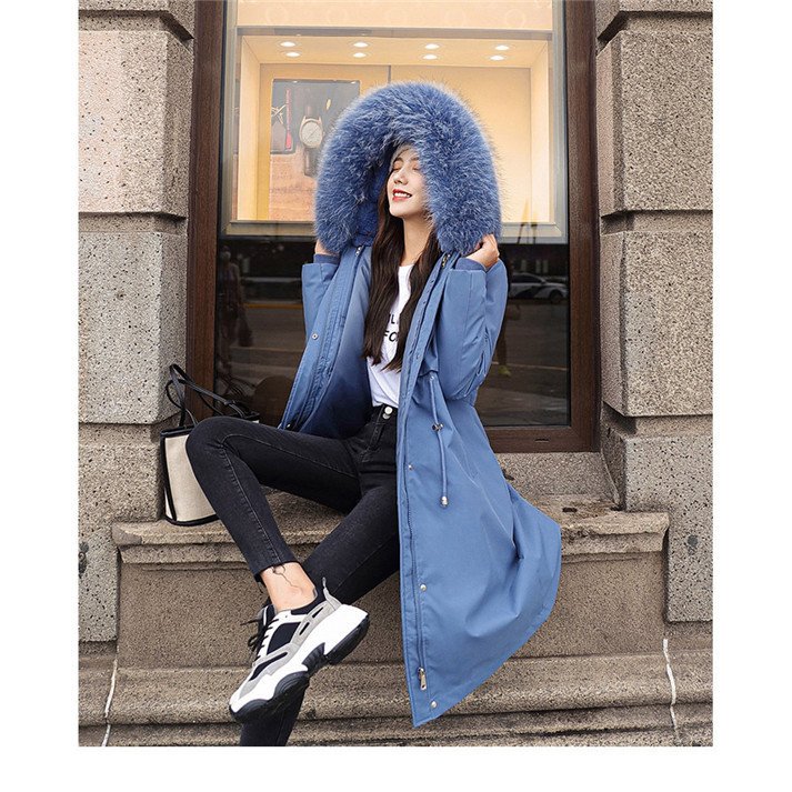 モッズコート ダウンジャケット 中綿コート 裏ポア ウエスト絞り 膝丈 レディース ファーコート フェイクファー フード付き 羽織り アウター 暖かい