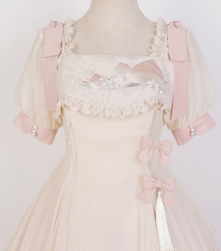 ピンク ロリータワンピース 半袖 ロリータ服 真珠付き リボン付き 可愛い ロリータドレス 膝丈 コスプレ衣装 花見 撮影衣装 イベント 学園祭 文化祭 コスチューム ピンク ピンク ロリータワンピース 半袖 ロリータ服 真珠付き リボン付き 可愛い ロリータドレス 膝丈 コスプレ衣装 花見 撮影衣装 イベント 学園祭 文化祭 コスチューム ピンク