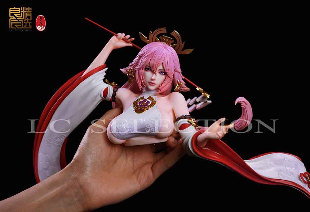 八重神子 やえみこ フィギュア 1/4スケール 塗装済み完成品 ガレージキット L.C.S 限定販売 スタチュー 八重神子 やえみこ フィギュア 1/4スケール 塗装済み完成品 ガレージキット L.C.S 限定販売 スタチュー