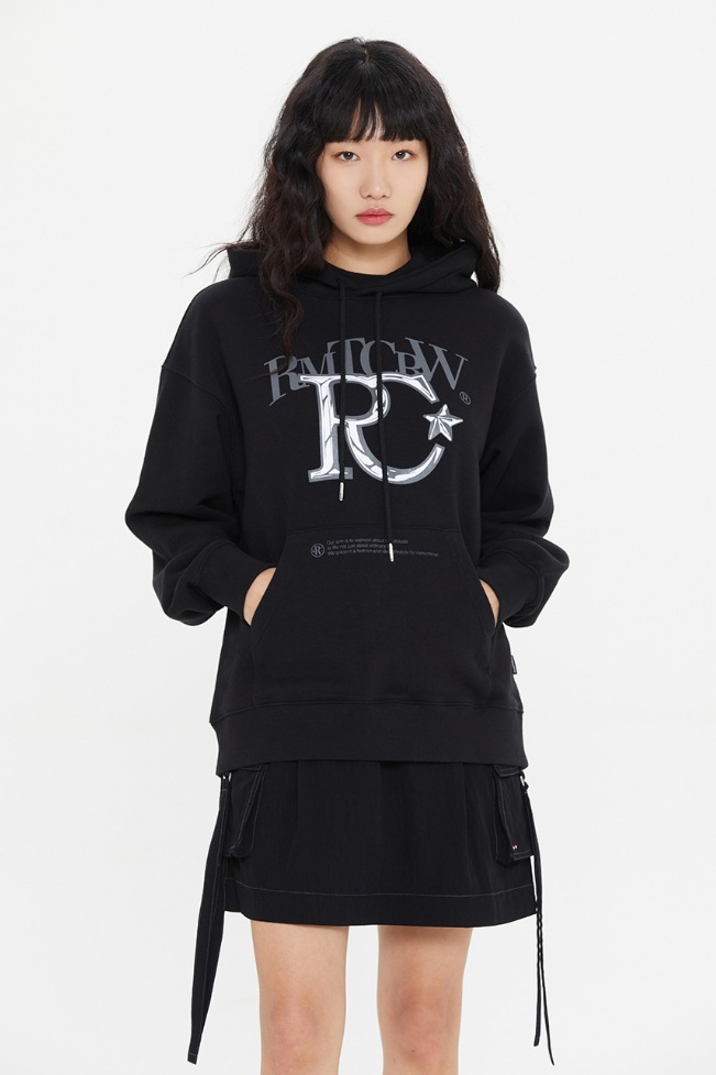 ROMANTIC CROWN】 CUBISM FONT HOODIE ROMANTIC CROWN】 CUBISM FONT HOODIE